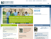 Tablet Screenshot of futurityfirst.com